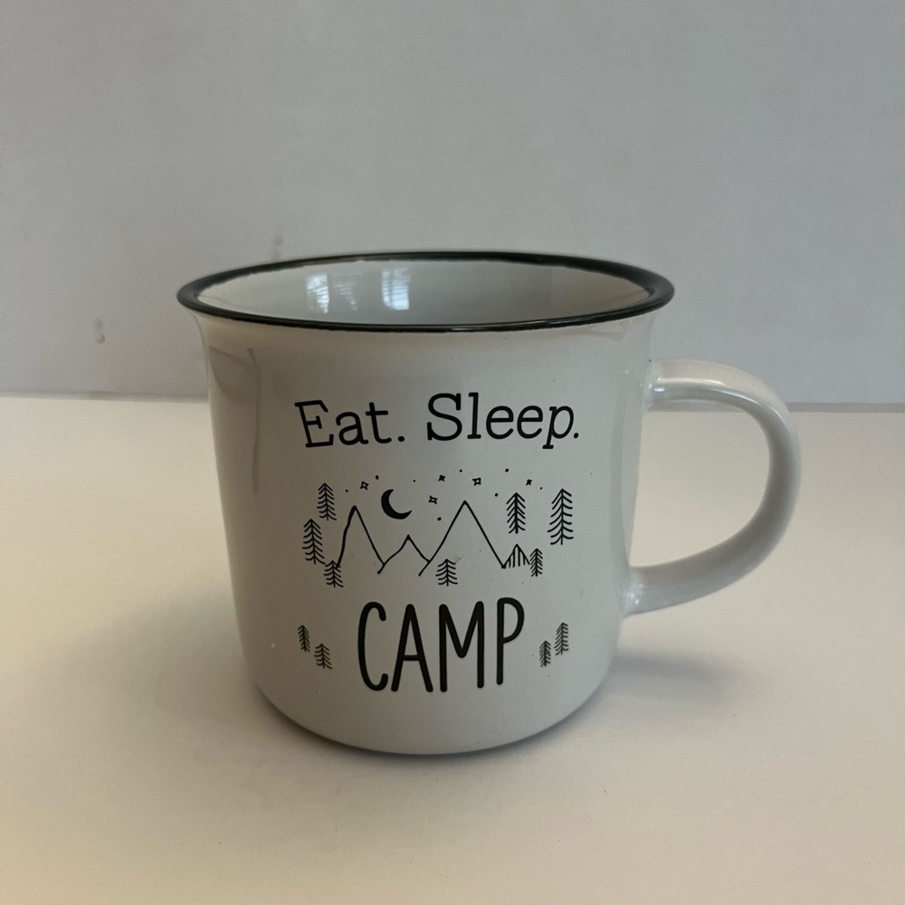Eat Sleep Camp Mug